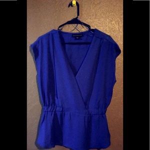 Lovely royal blue Attention brand top
